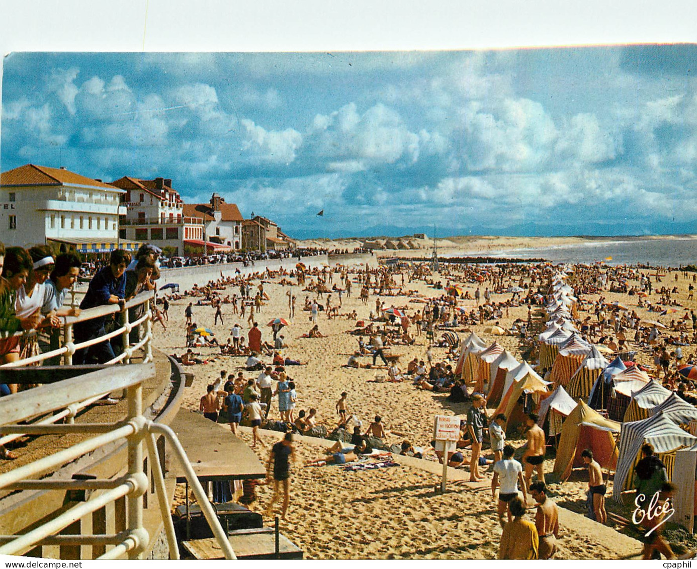 CPM Capbreton La Grande Plage et les Hotels