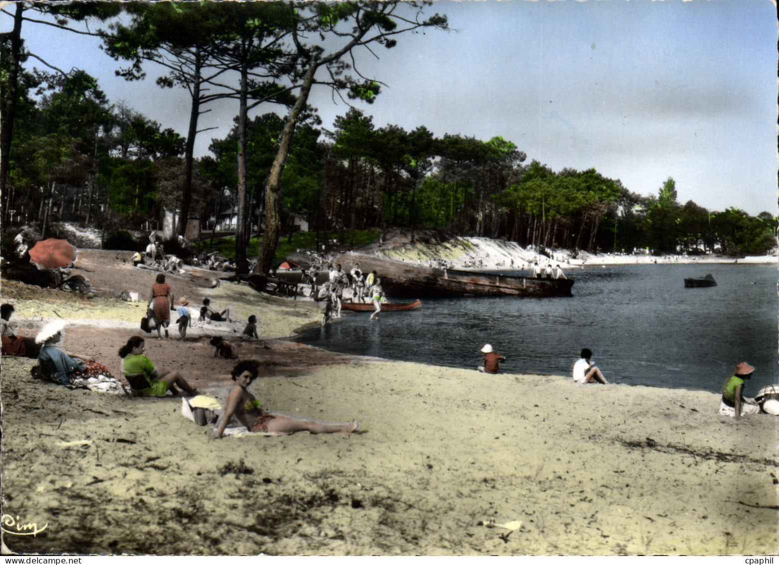 CPM Capbreton Landes Plage sur le Bassin