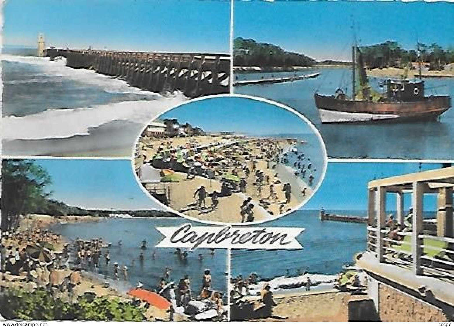 CPM Capbreton vues multiples