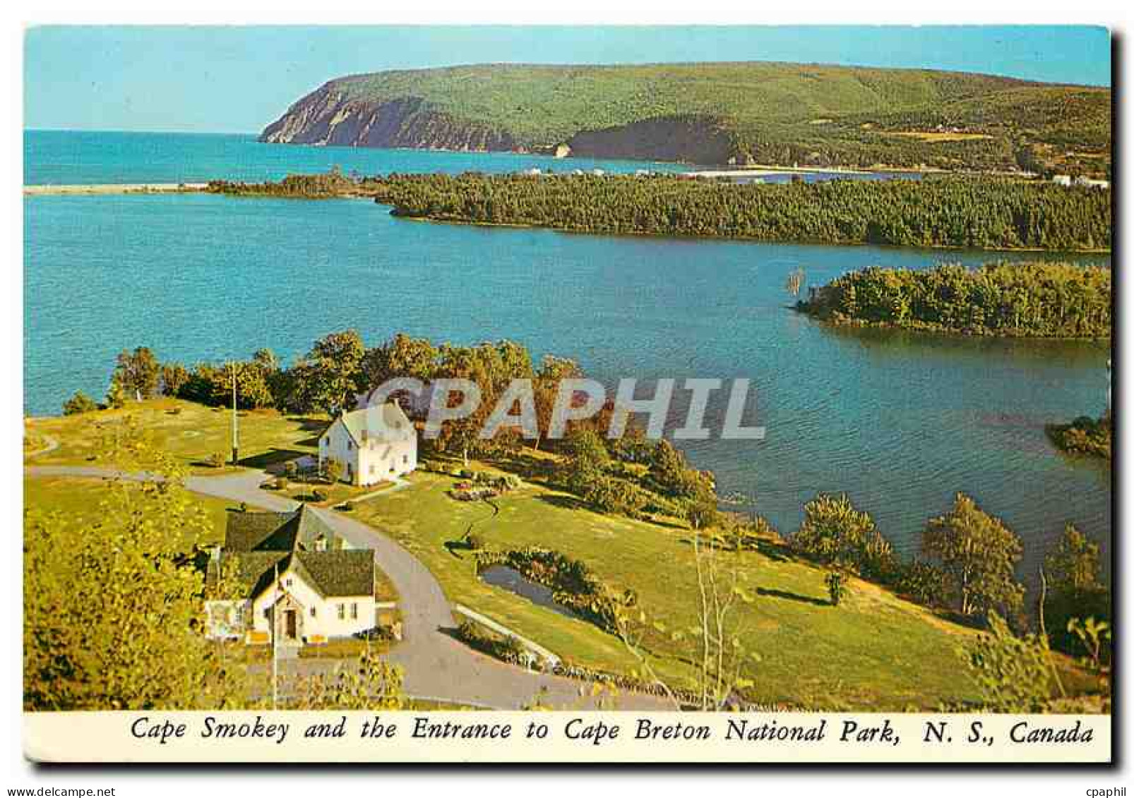 CPM Cape Smokey and the Entrance to Cape Breton National Park