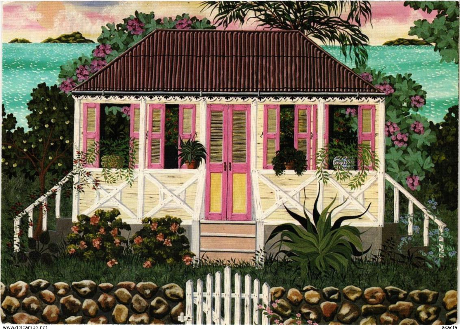 CPM Caribbean art St-MARTIN (750210)