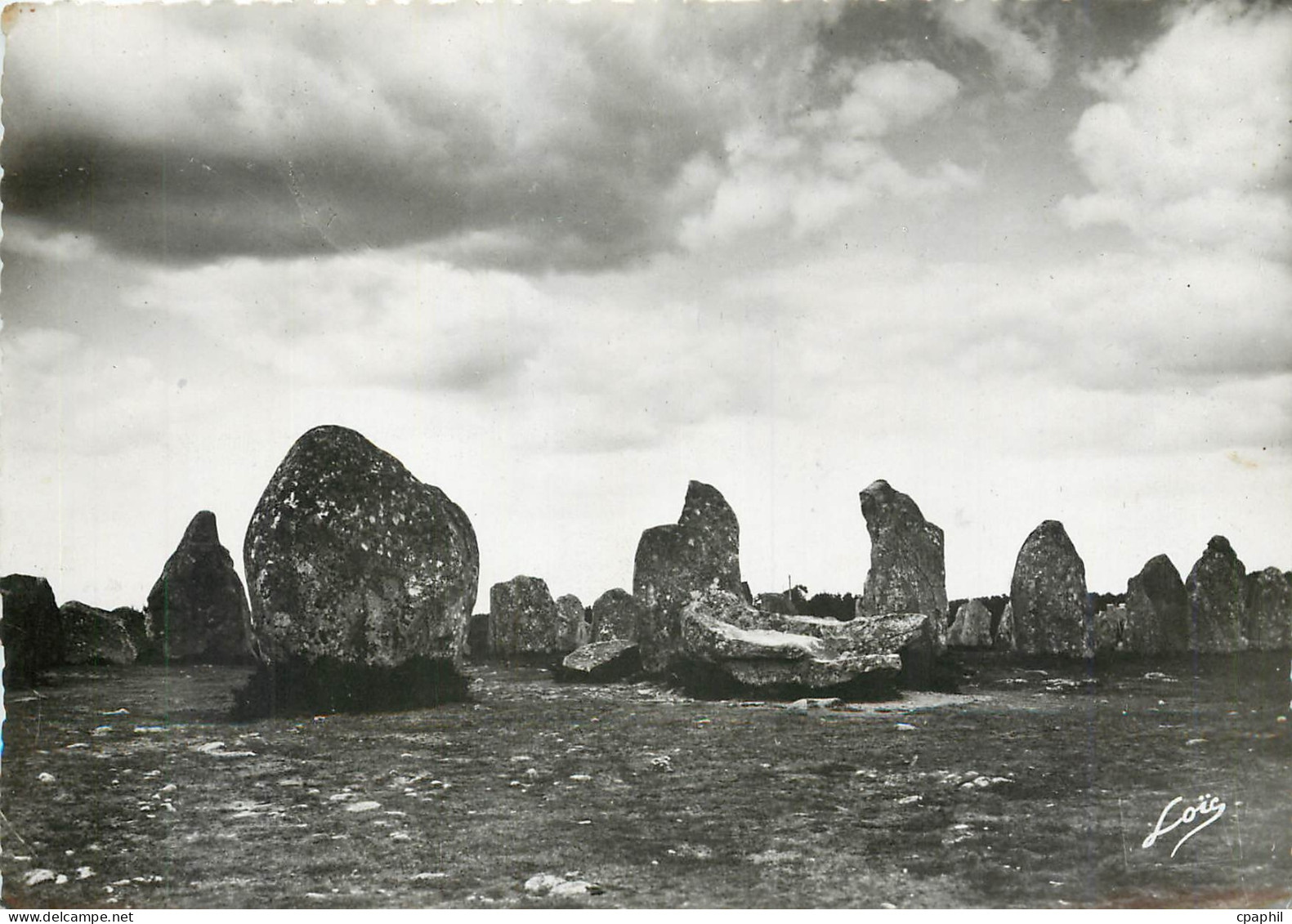 CPM Carnac Alignements de Kermarie