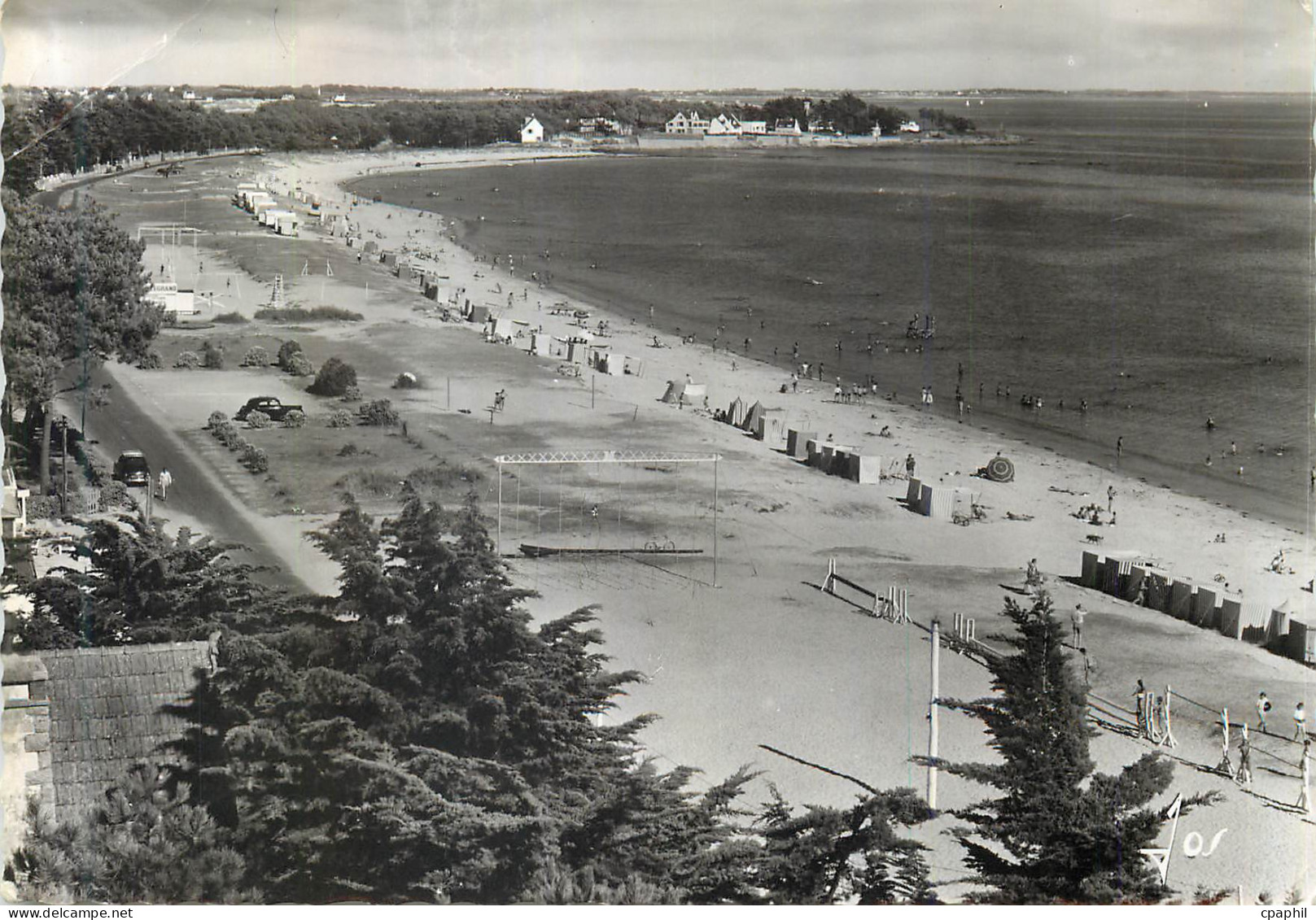 CPM Carnac Plage ( Morbihan) Bretagne la Grande Plage de Carnac