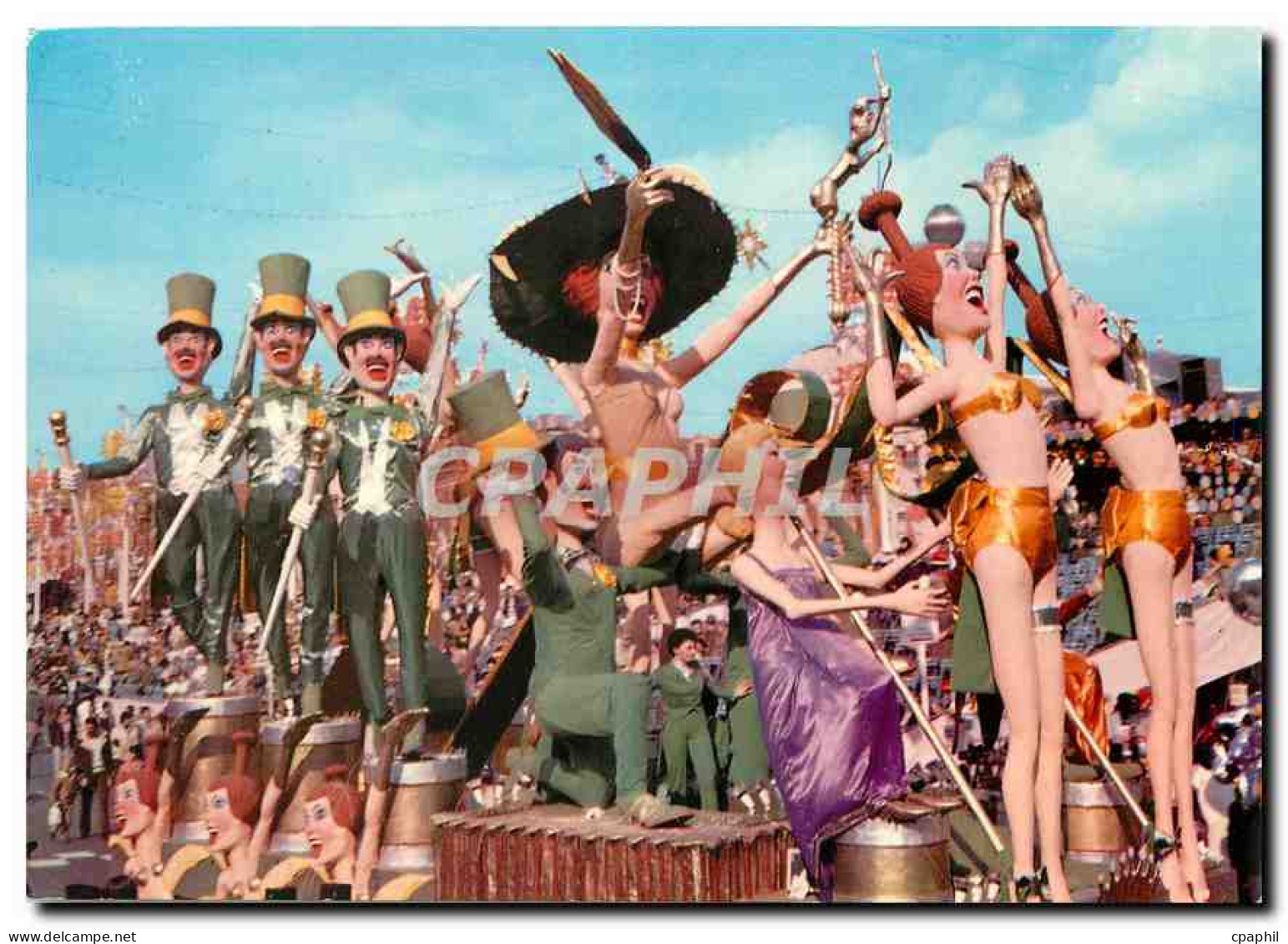 CPM Carnaval de Nice Madame Carnaval