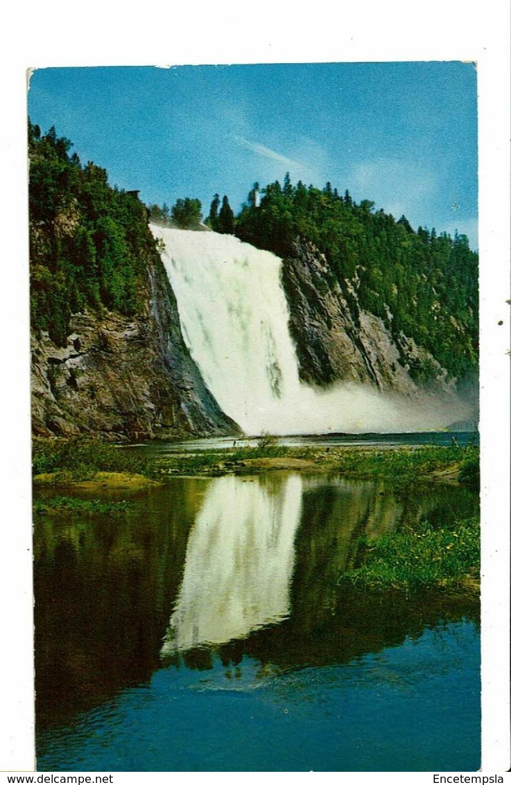 CPM-Carte Postale-Canada - Qhébec- Chûte de Montmorency 1958 VM20809
