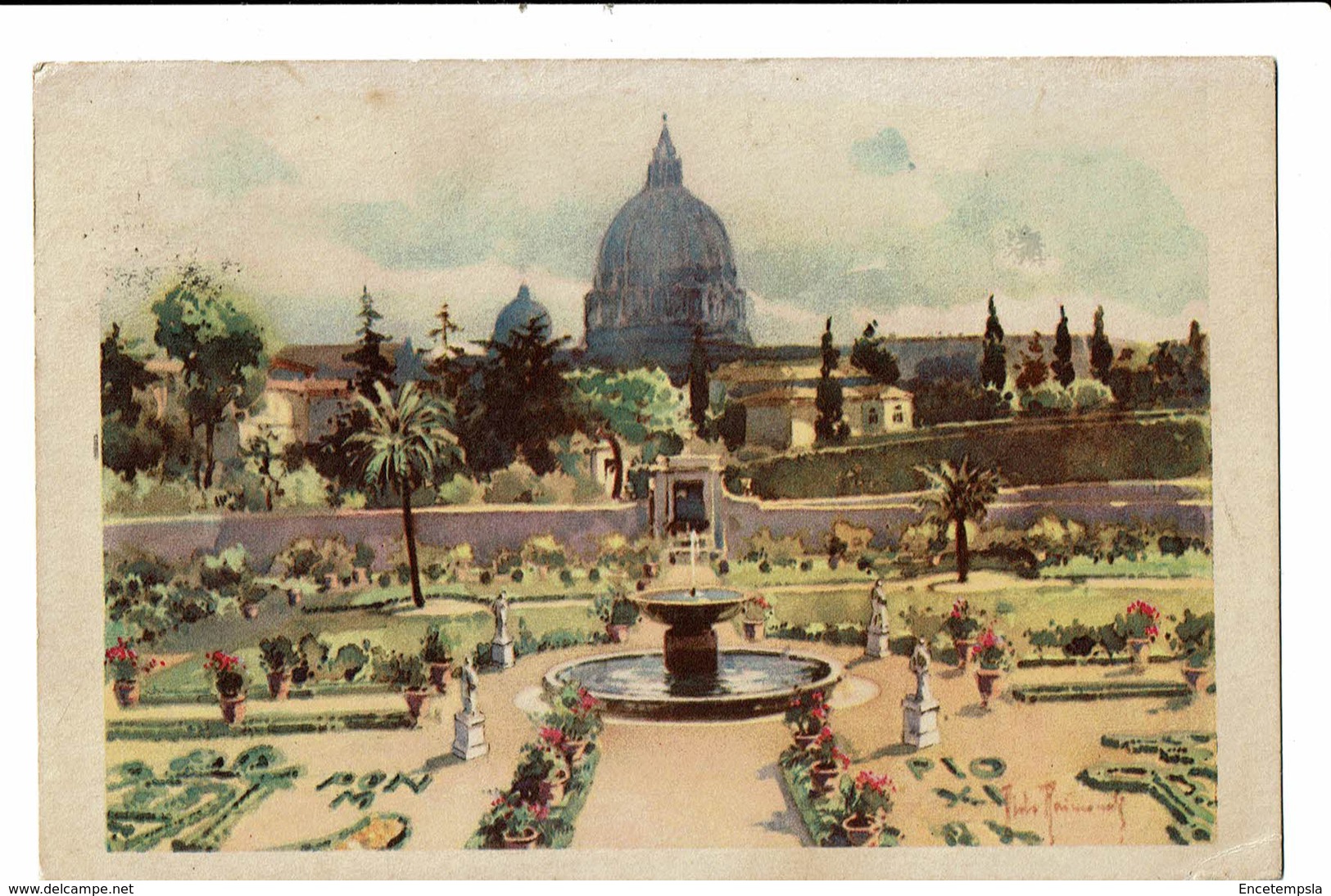 CPM - Carte Postale- Italie - Roma-Giardini Vaticani -1933-VM1219