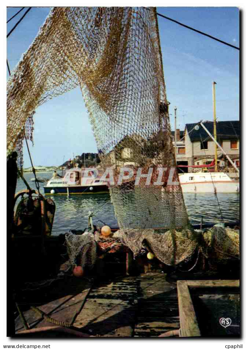CPM Carteret Le Petit Port Vers le Cap Bateaux