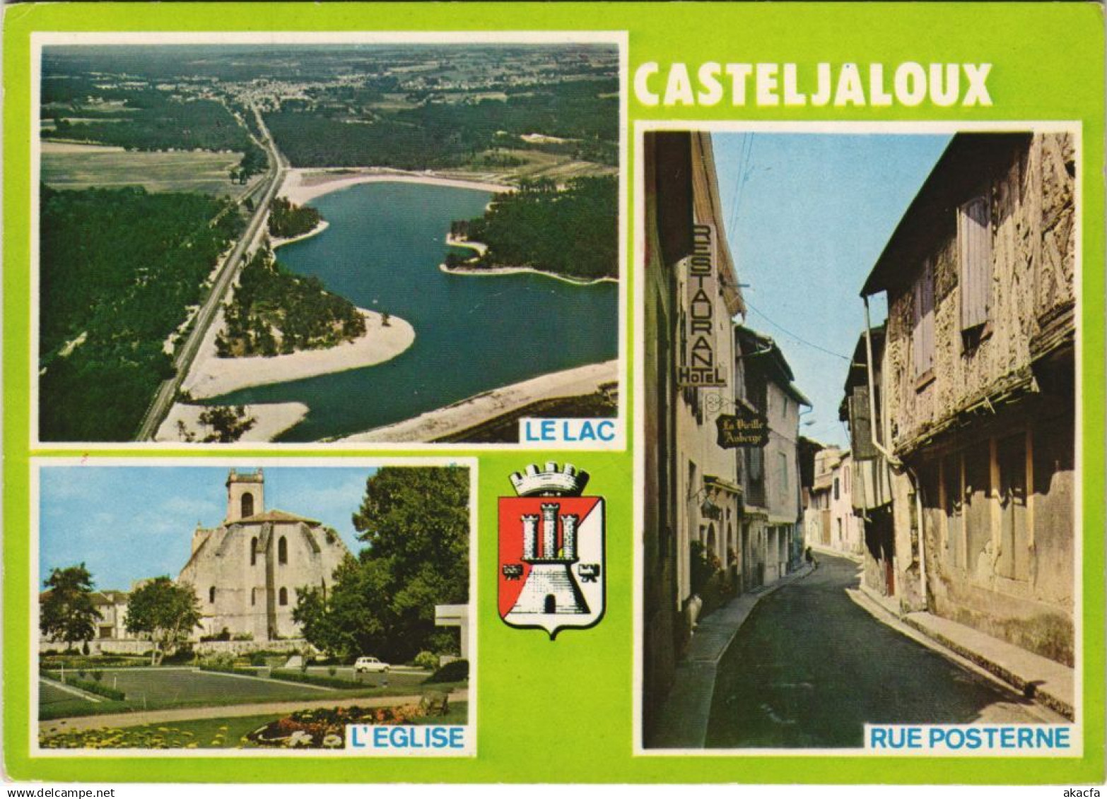 CPM Casteljaloux Souvenir FRANCE (1171700)