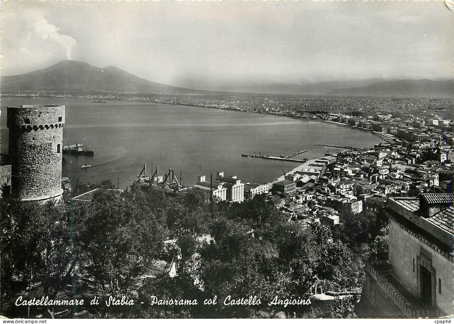 CPM Castellammare di Stabia - Panorama Castello Angioino