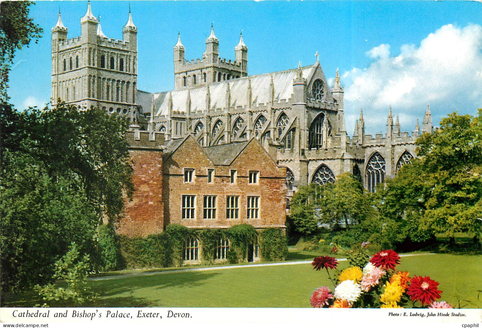 CPM Cathedral and Bishop Palace Exeter Devon