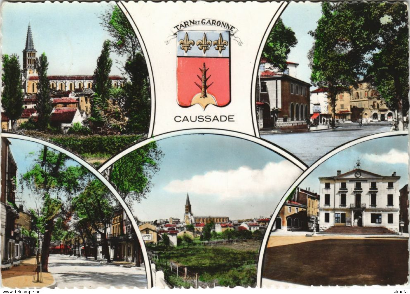 CPM Caussade Souvenir (20382)