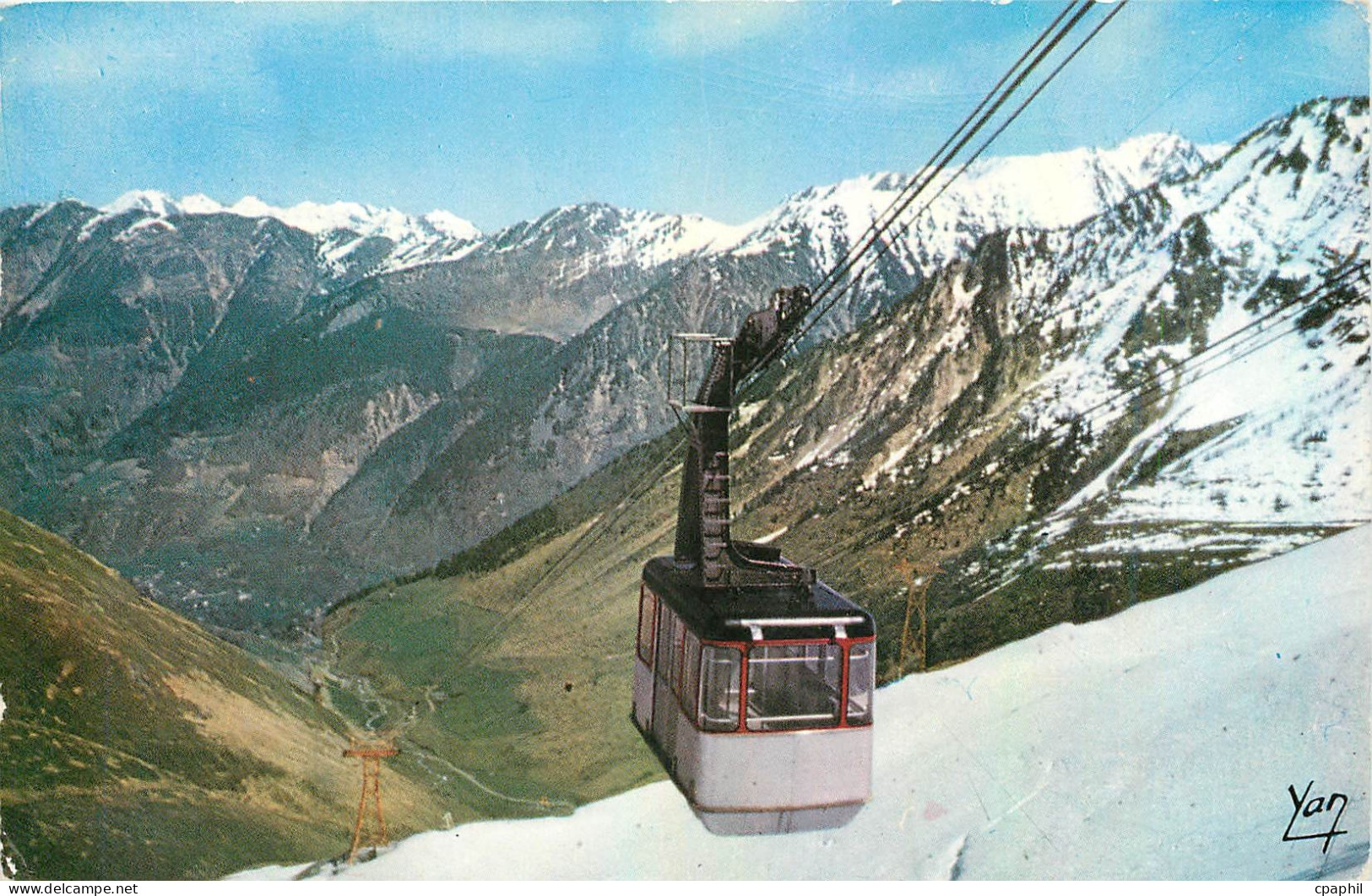CPM Cauterets Htes Pyr Telepherique Cauterets Cambasque