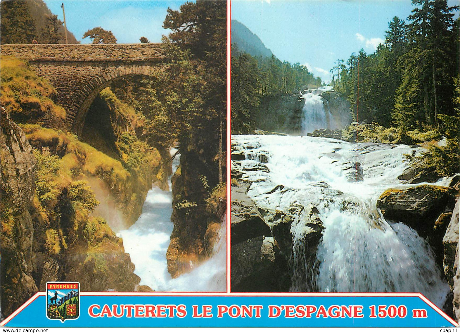 CPM Cauterets Le Pont d'Espagne