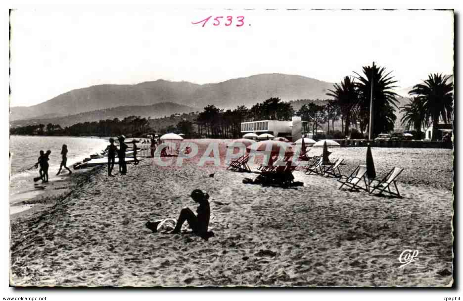 CPM Cavalaire sur Mer Plage de pardigon