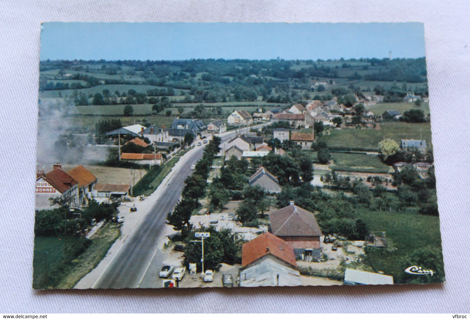 Cpm, Celon, vue aérienne, Indre 36