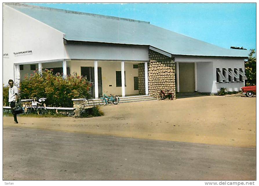 CPM , CENTRAFRIQUE , BOUAR , La poste , * M 504