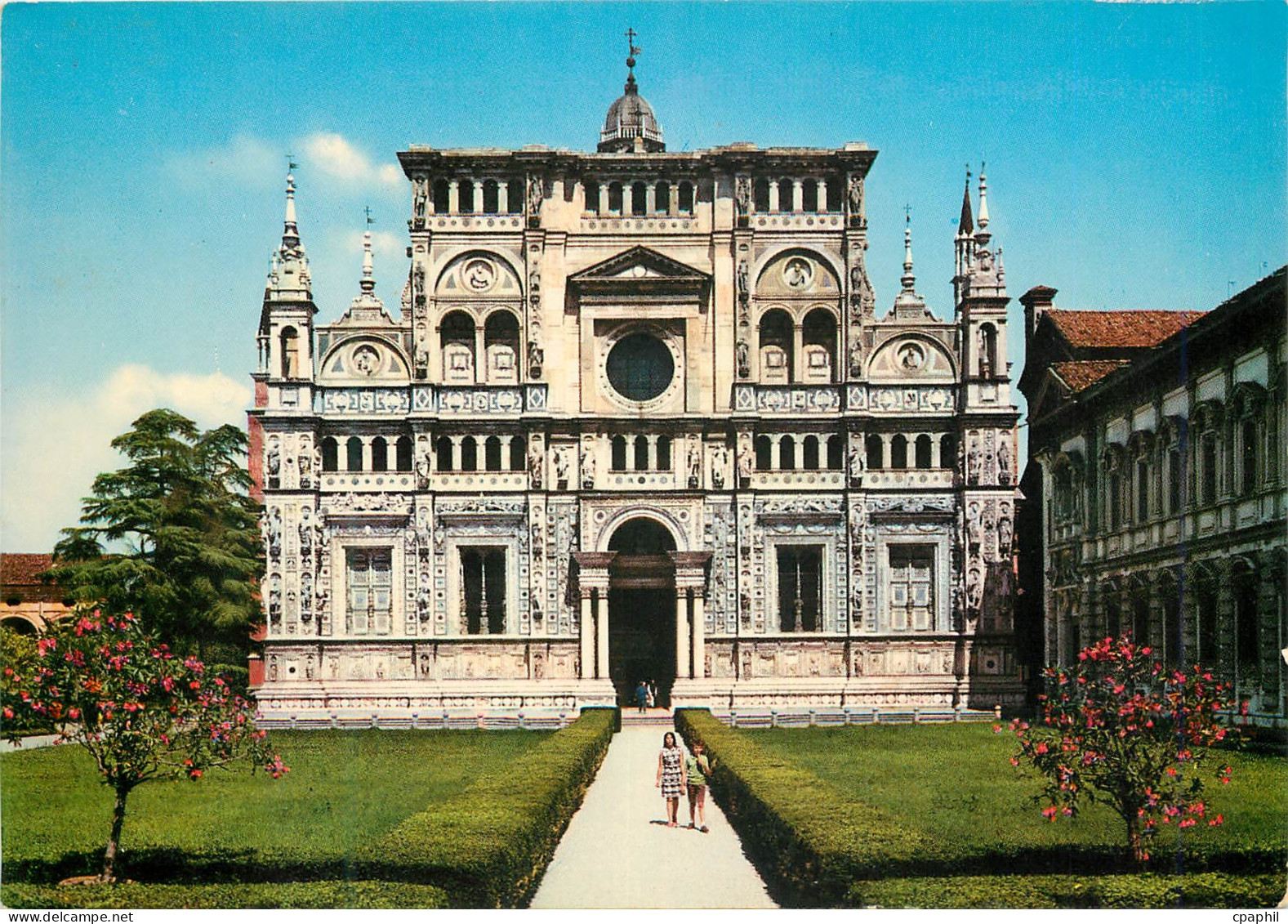 CPM Certosa di Pavia La Facade