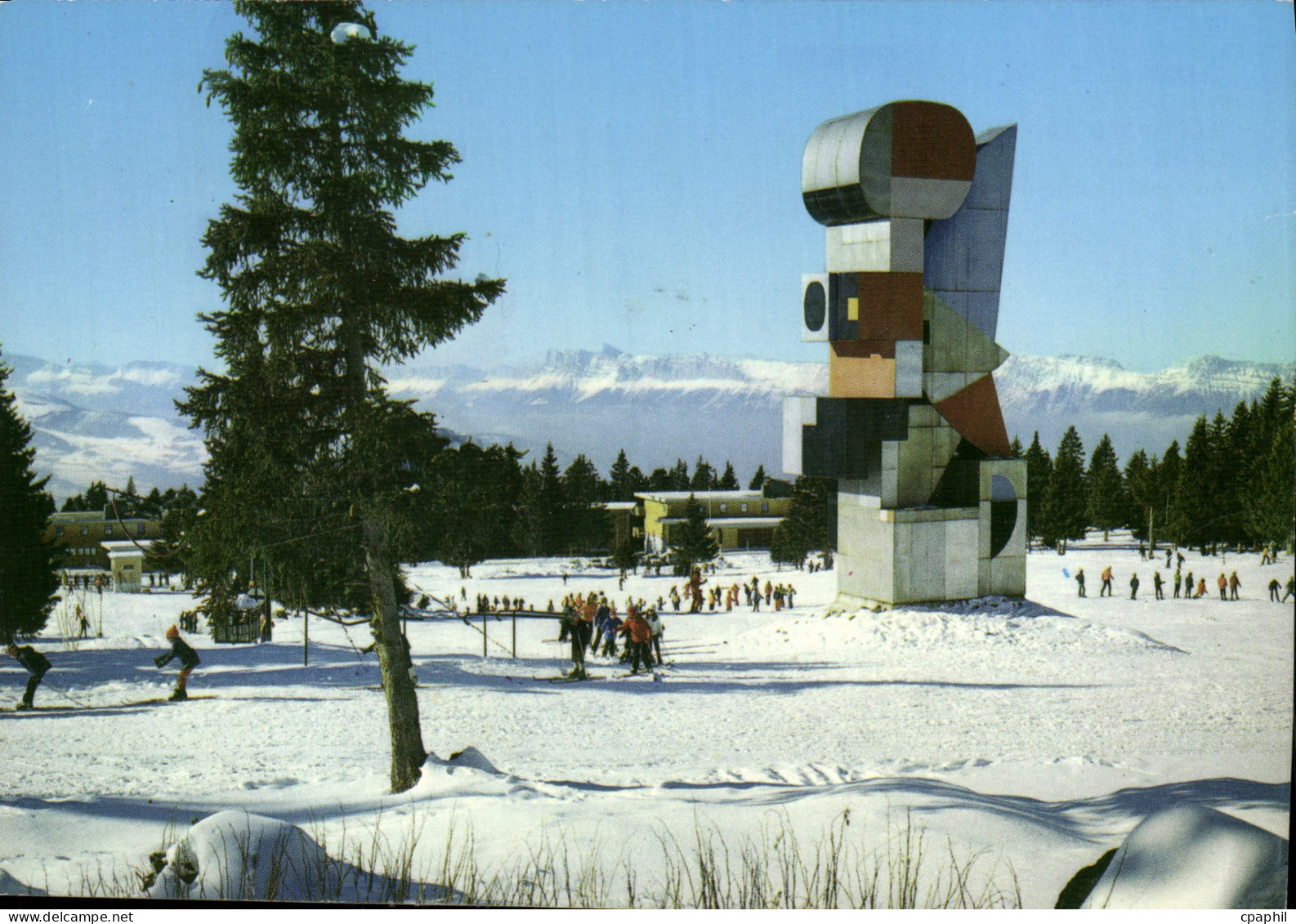 CPM Chamrousse Bachat Bouloud Le totem du village d'enfants