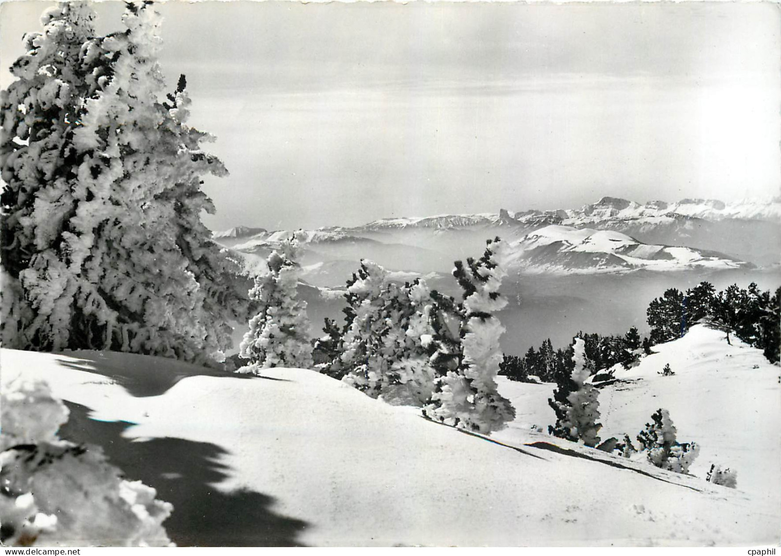 CPM Chamrousse Descente sur Roche Beranger