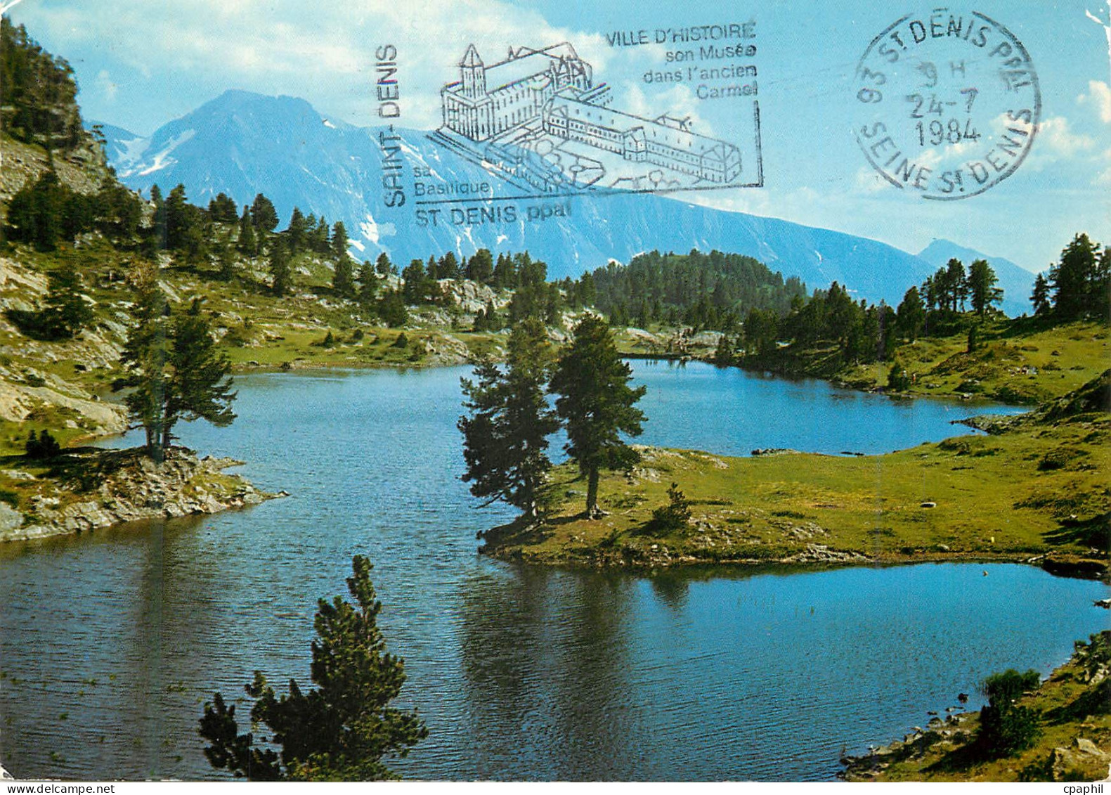 CPM Chamrousse (Isere) le Lac Achard