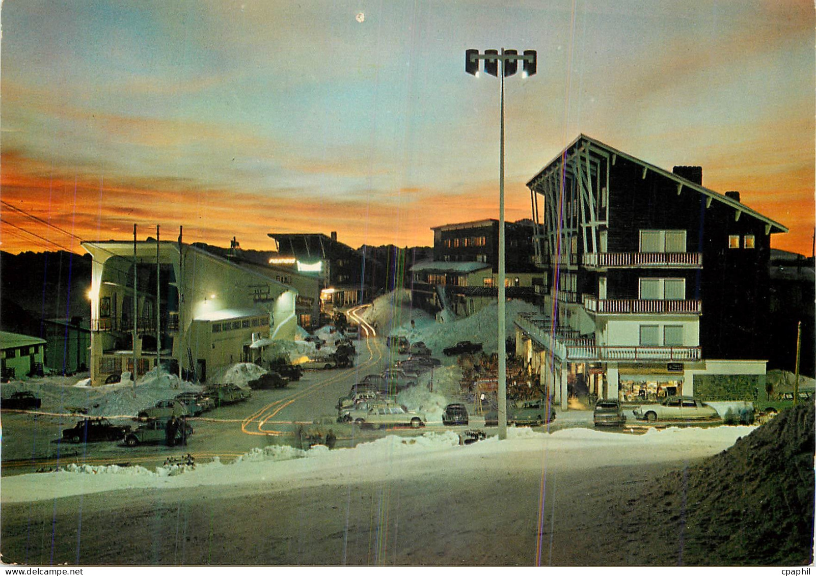 CPM Chamrousse (Isere) Le Recoin au crepuscule