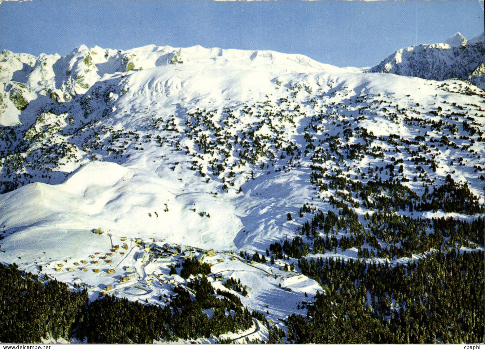 CPM Chamrousse Vue generale massif des Grandes Rousses
