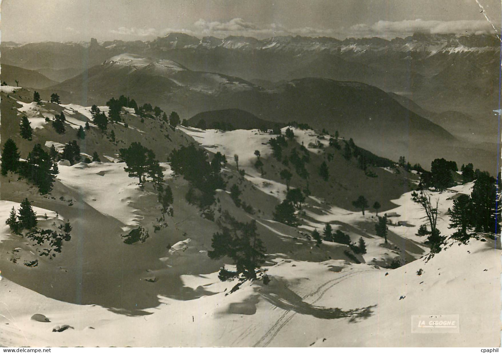 CPM Chamrousse Vue sur le Vercors