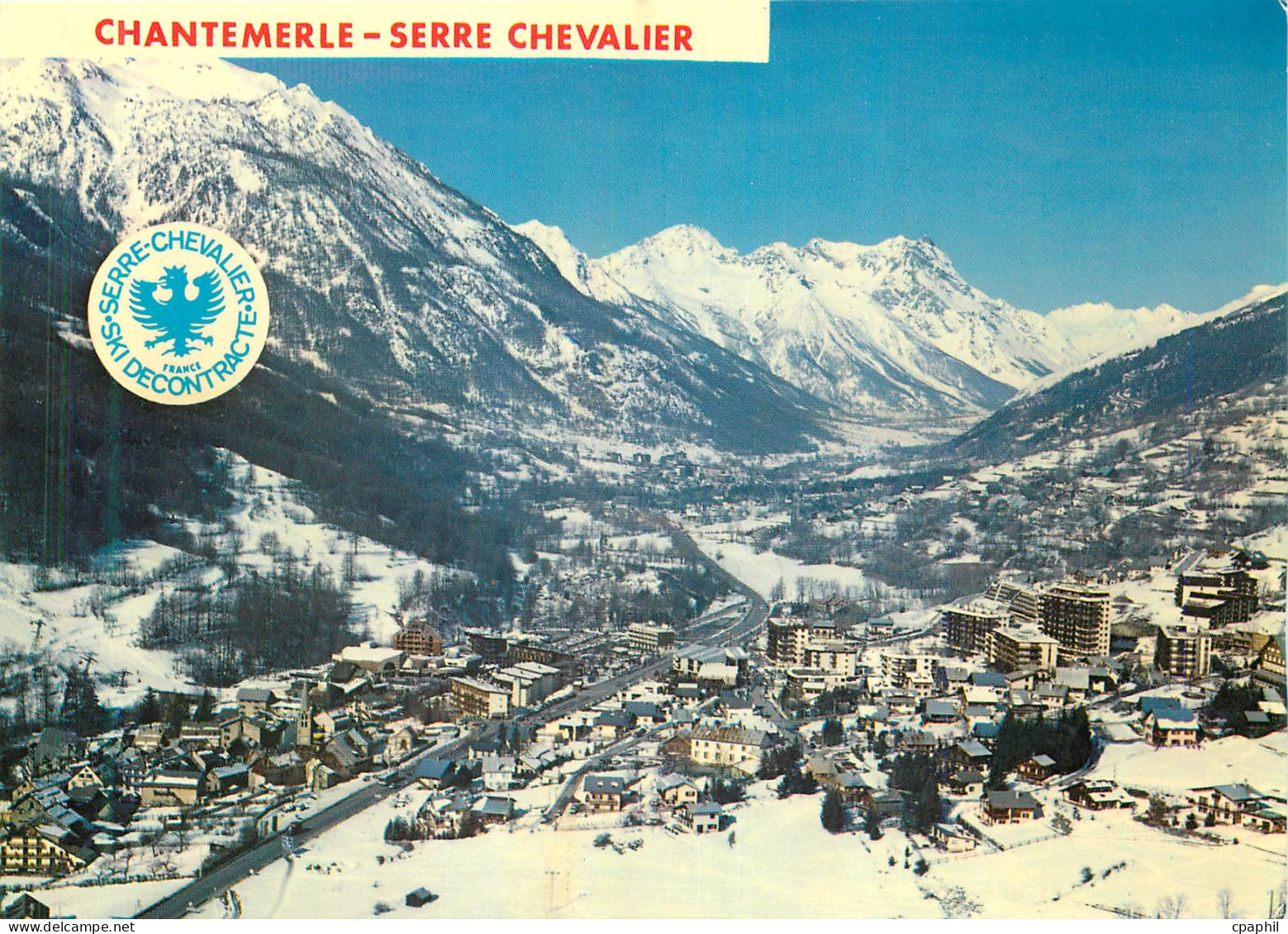 CPM Chantemerle Serre Chevalier (Hautes Alpes) Alt 1360 2575m