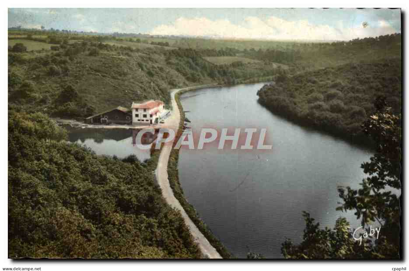 CPM Chantonnay Le Moulin Neuf et le Lac Paradis des Pecheurs Hotel Restaurant