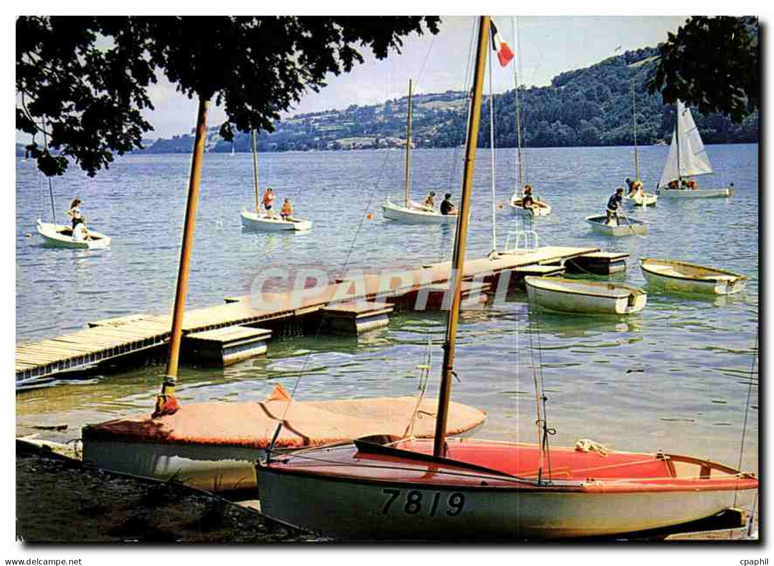 CPM Charavines les bains Isere le Centre Nautique