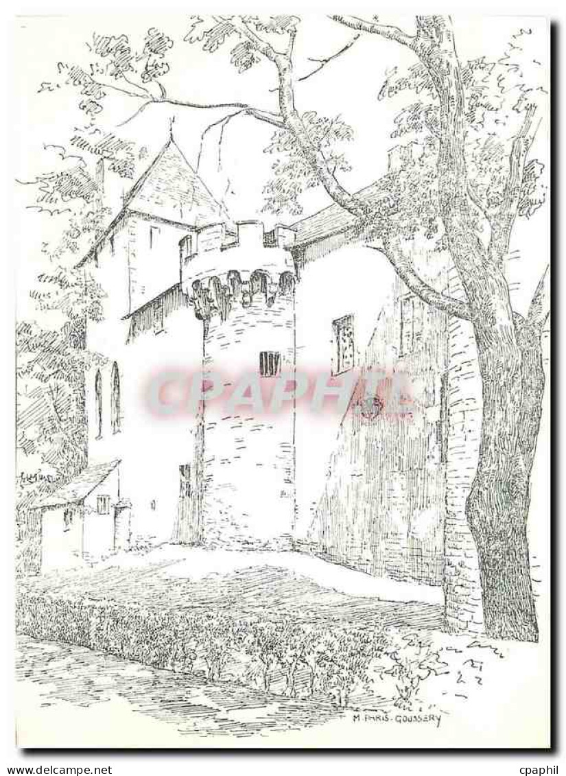 CPM Chateau de Rully Bourgogne XIII XV S Face Ouest