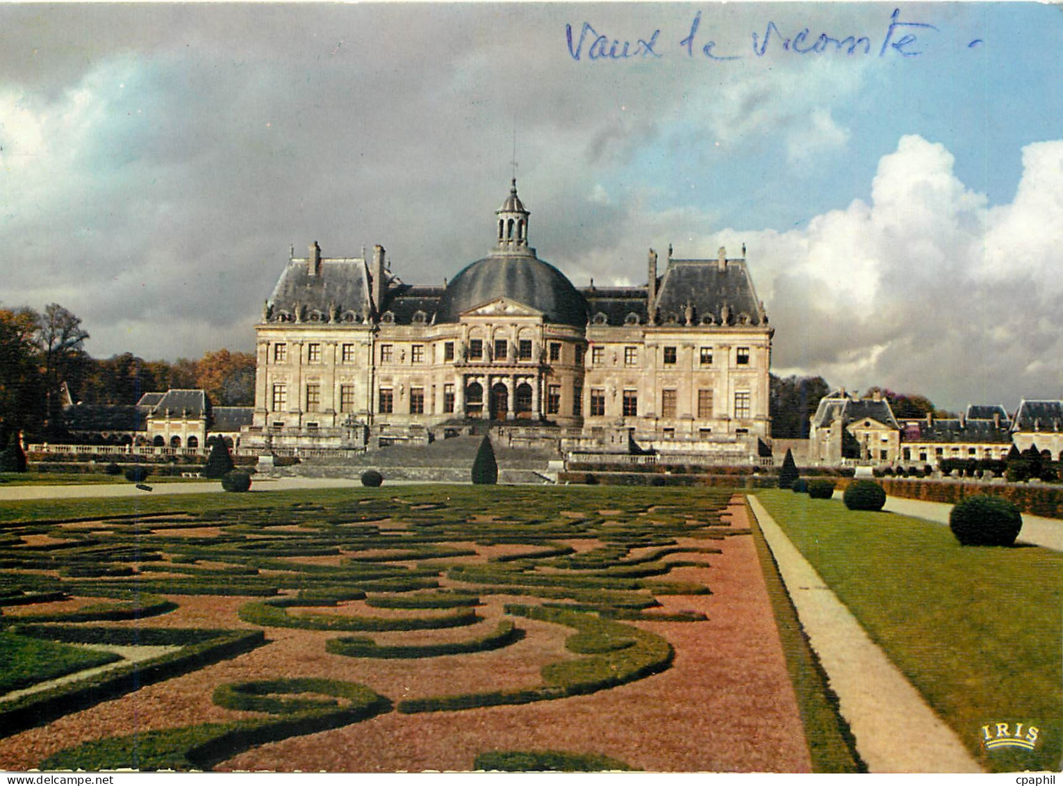 CPM Chateau de Vaux le Vicomte La Facade sur les Jardins