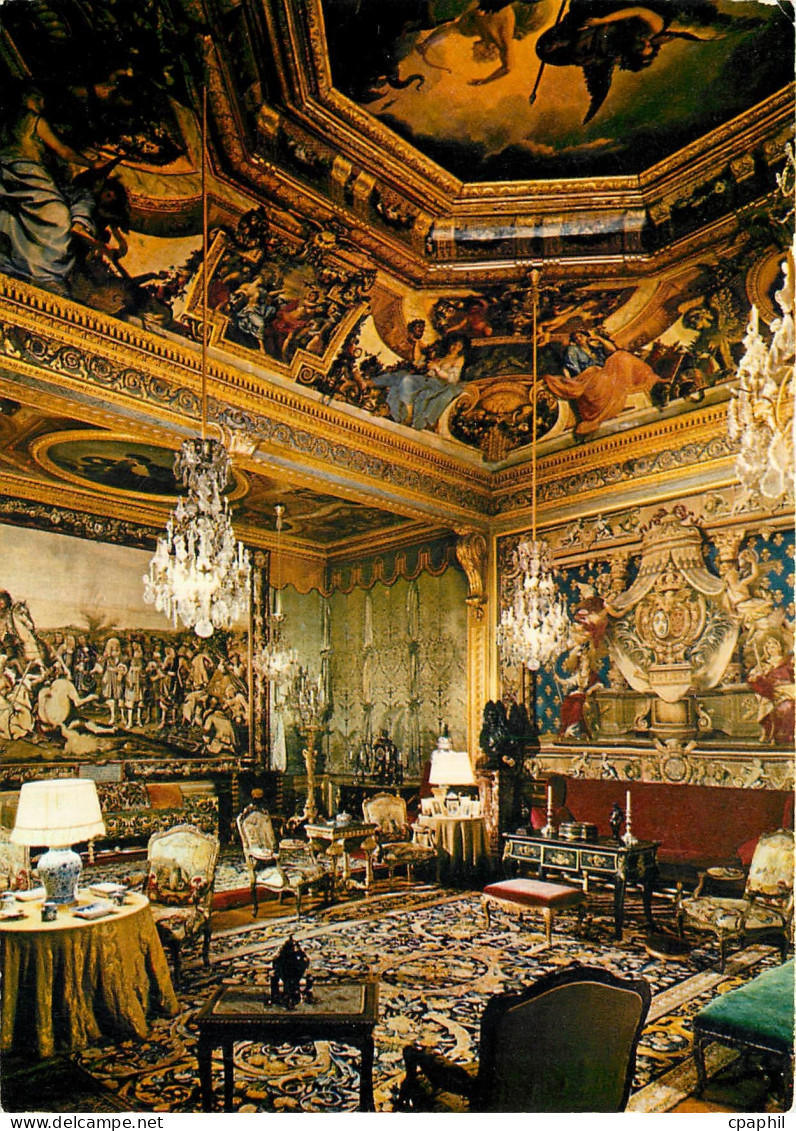 CPM Chateau de Vaux le Vicomte Le salon des Muses