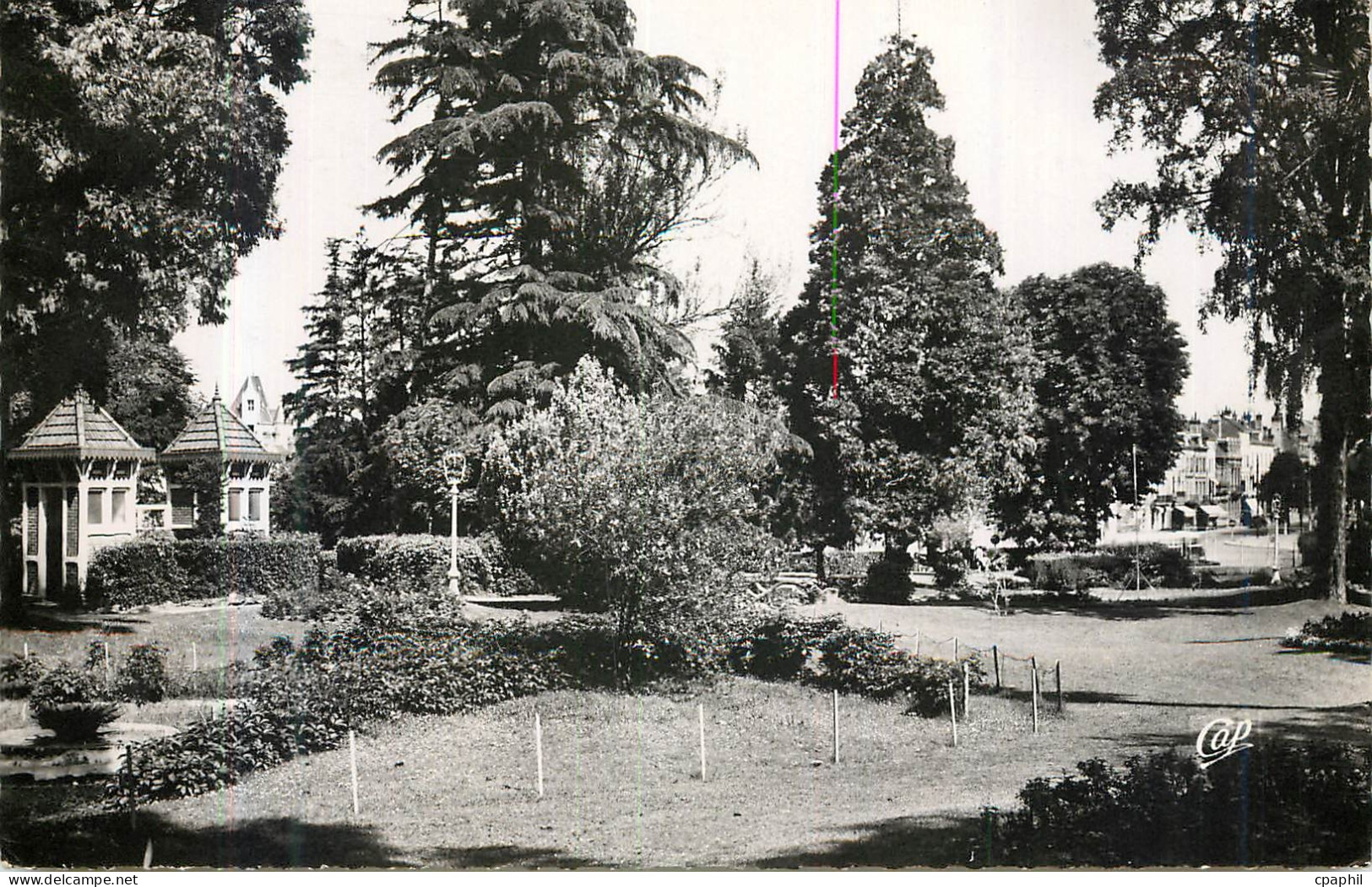 CPM Chatellerault Le Jardin Public