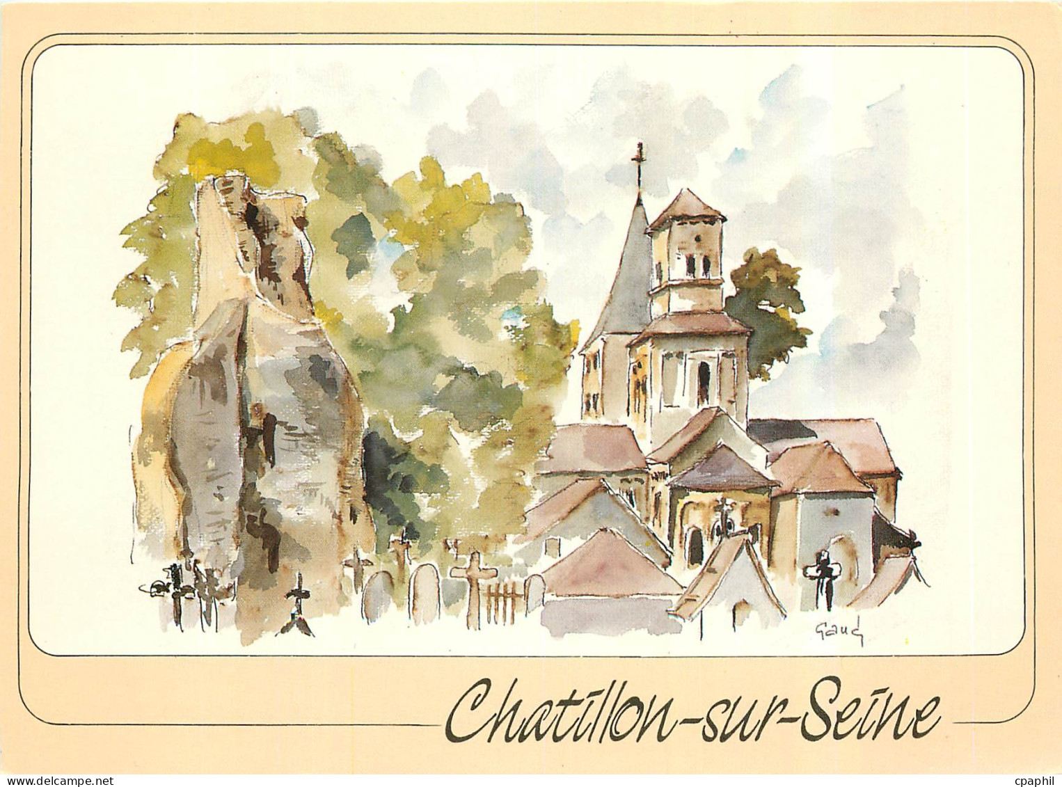 CPM Chatillon sur Seine