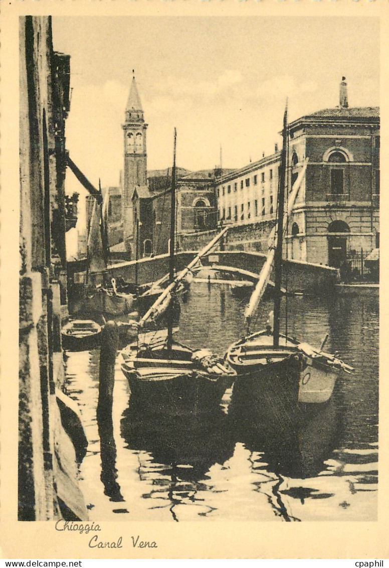 CPM Chioggia - Canal Vena Bateaux
