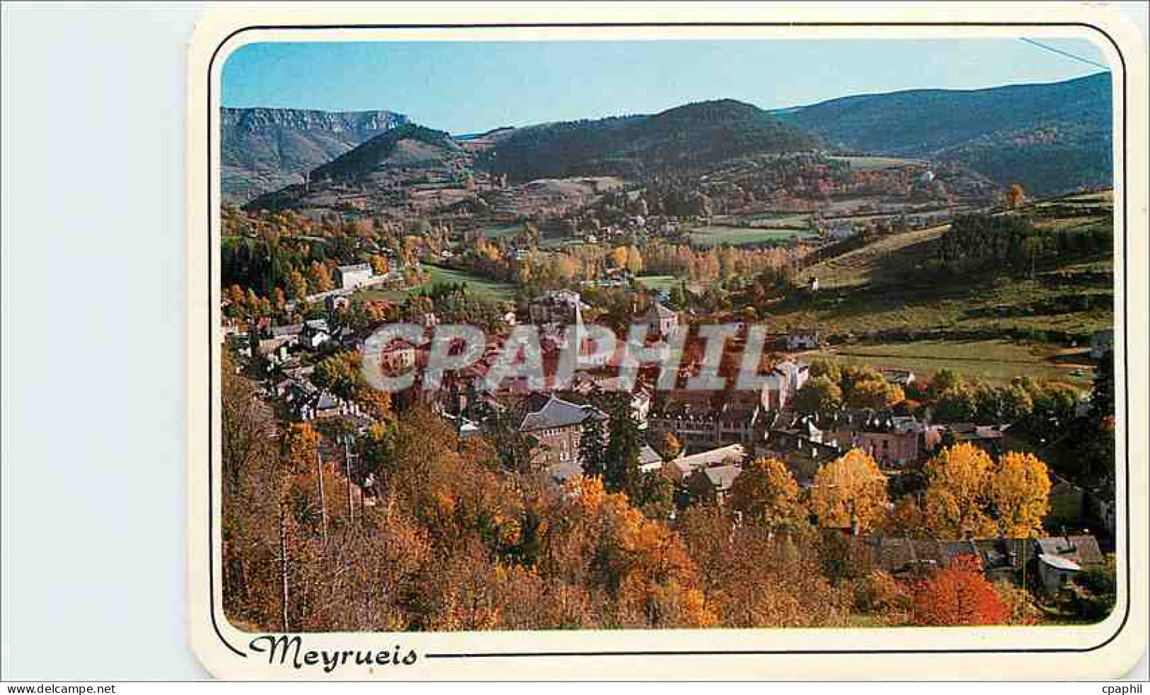 CPM Circuit des Gorges de la Jonte Vue generale de Meyrueis
