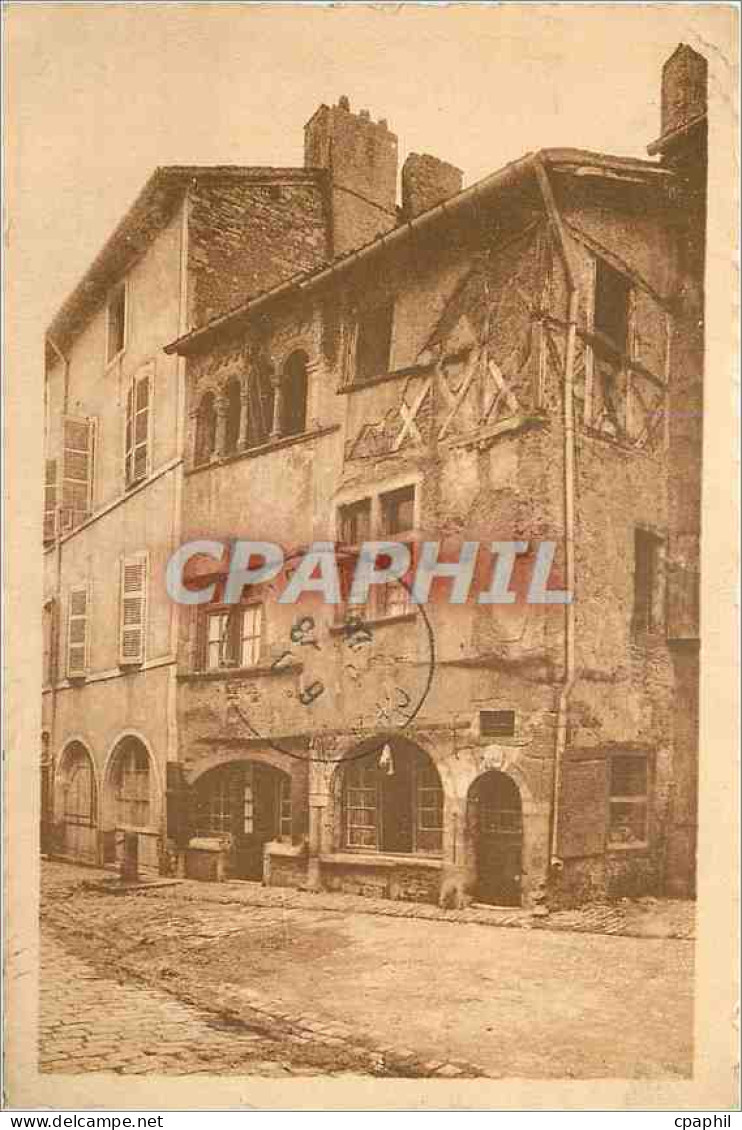 CPM Cluny Maison romane rue Lamartine
