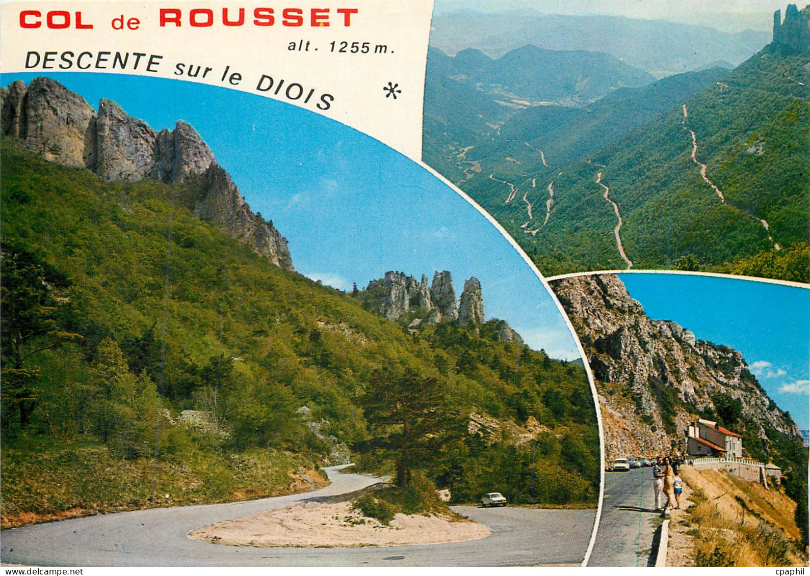 CPM Col de Rousset Descente sur le Diois