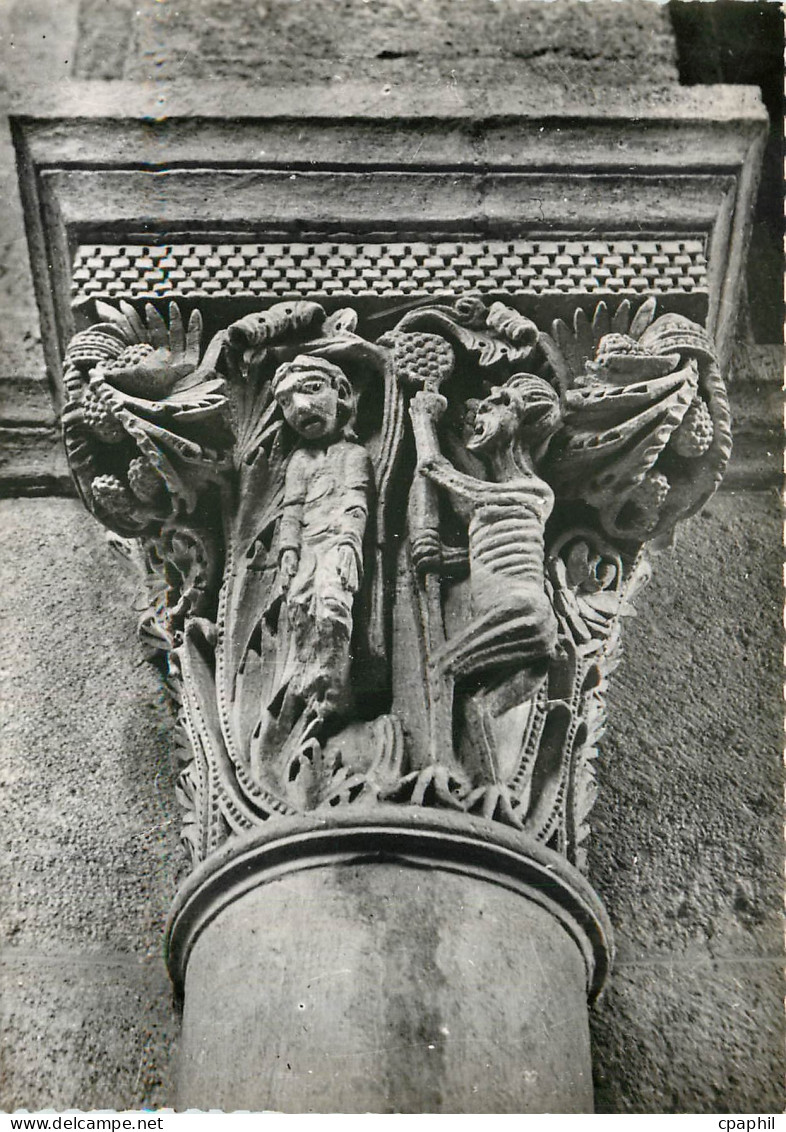 CPM Collegiale de Saulieu Pendaison de Judas Chapiteau