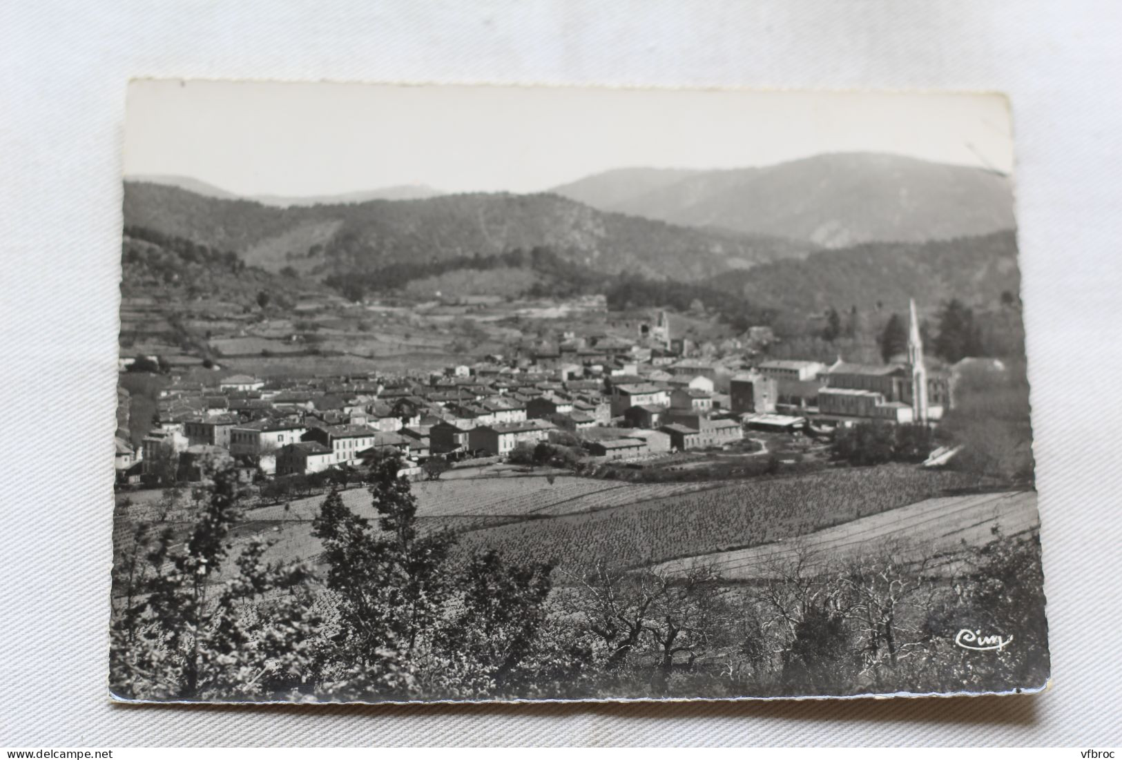 Cpm, Collobrières, vue générale, Var 83