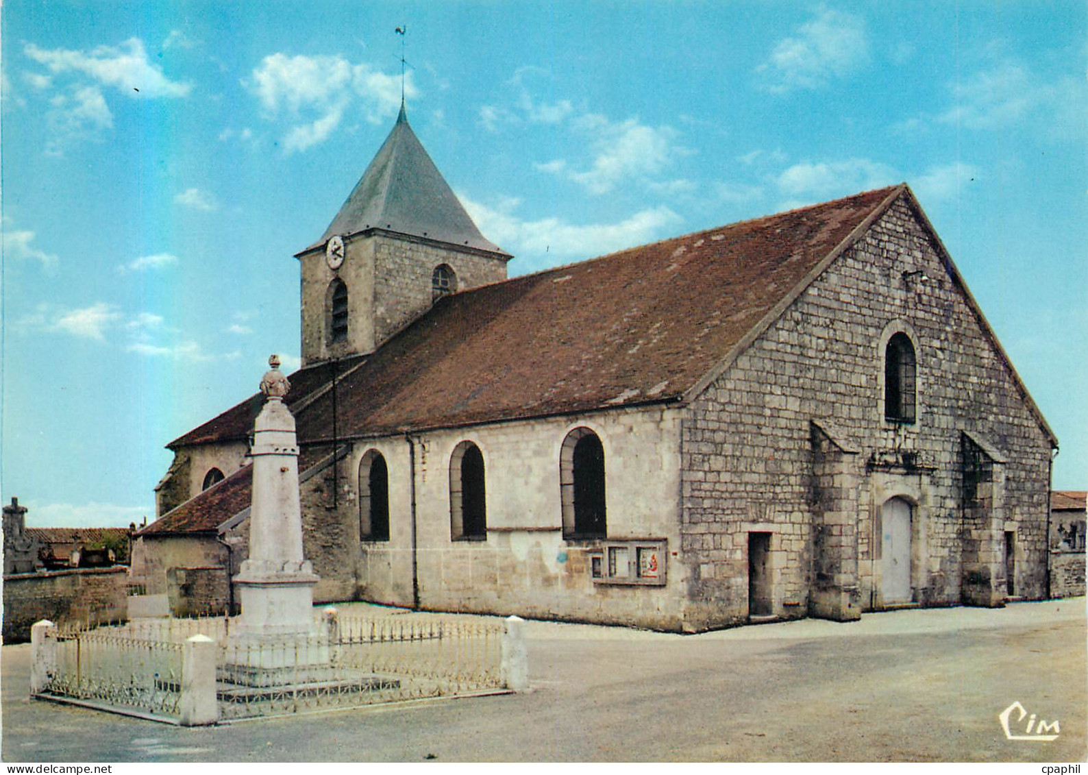CPM Colombey les Deux Eglises (Hte Marne) L'Eglise