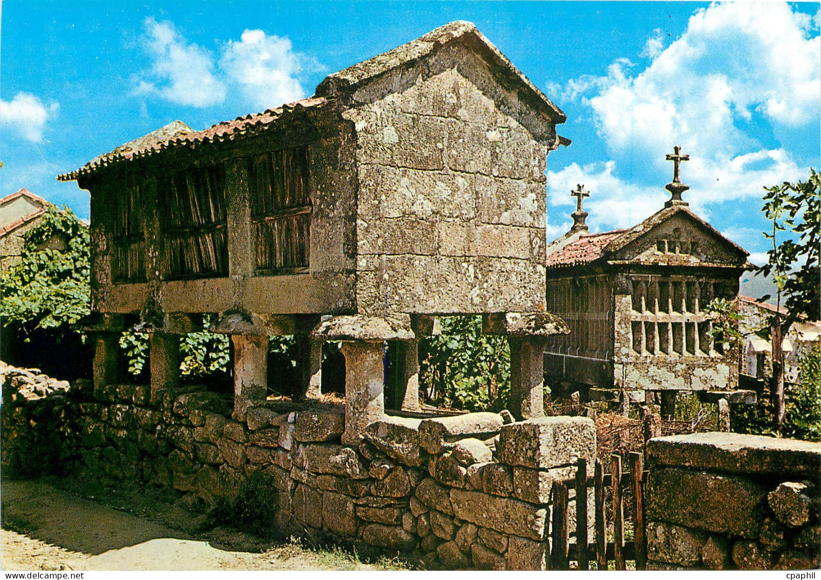CPM Combarro Pontevedra Lieu declare Monument National Grenier typique