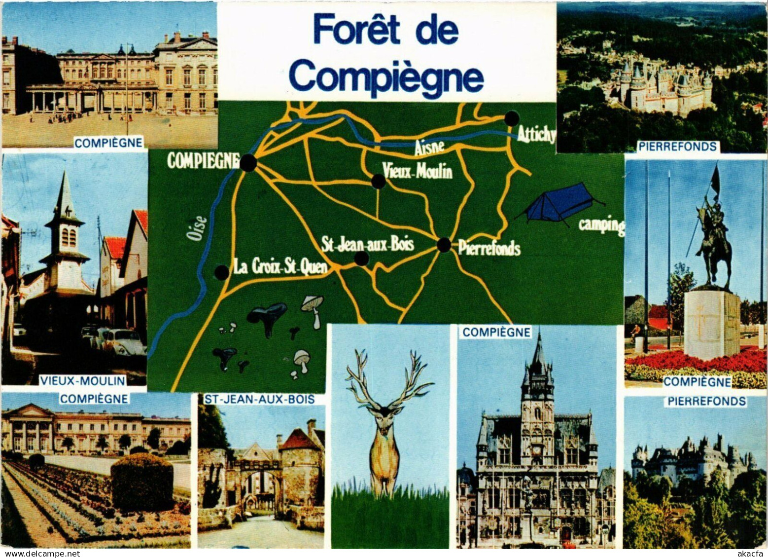 CPM Compiegne Foret de Compiegne FRANCE (1014642)