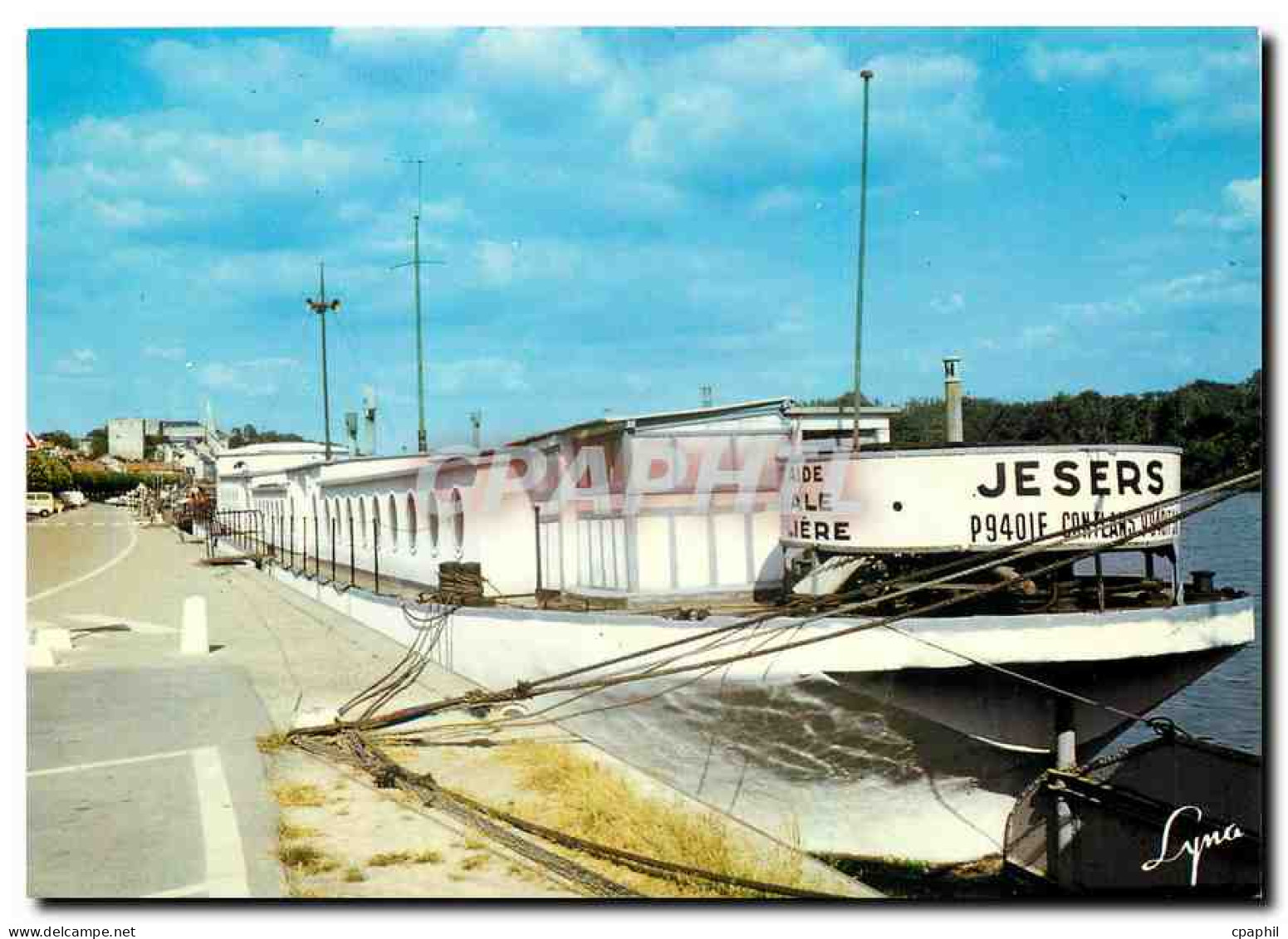 CPM Conflans ste Honorine Yvelines Bateau Je Sers