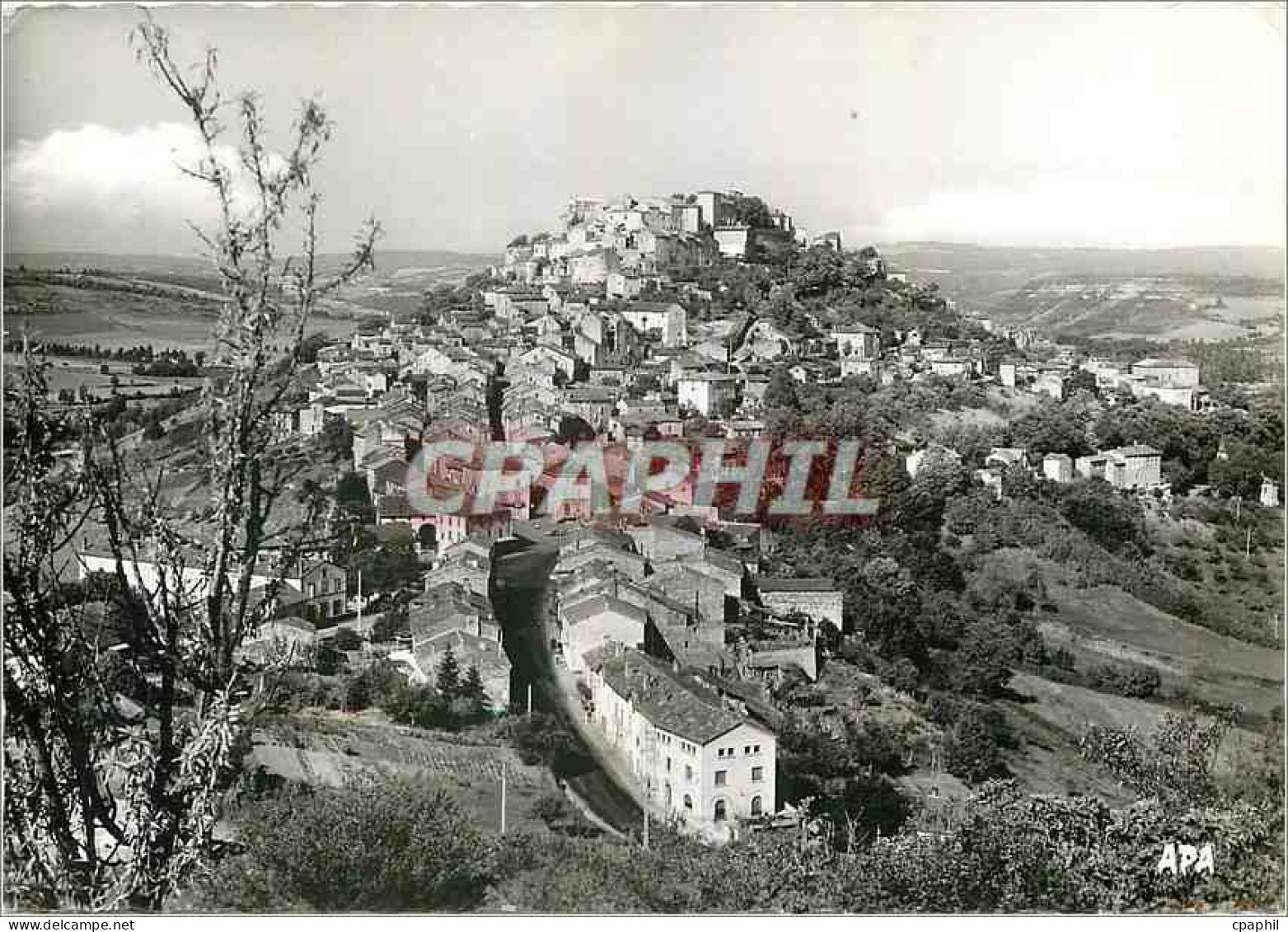 CPM Cordes Tarn Vue generale