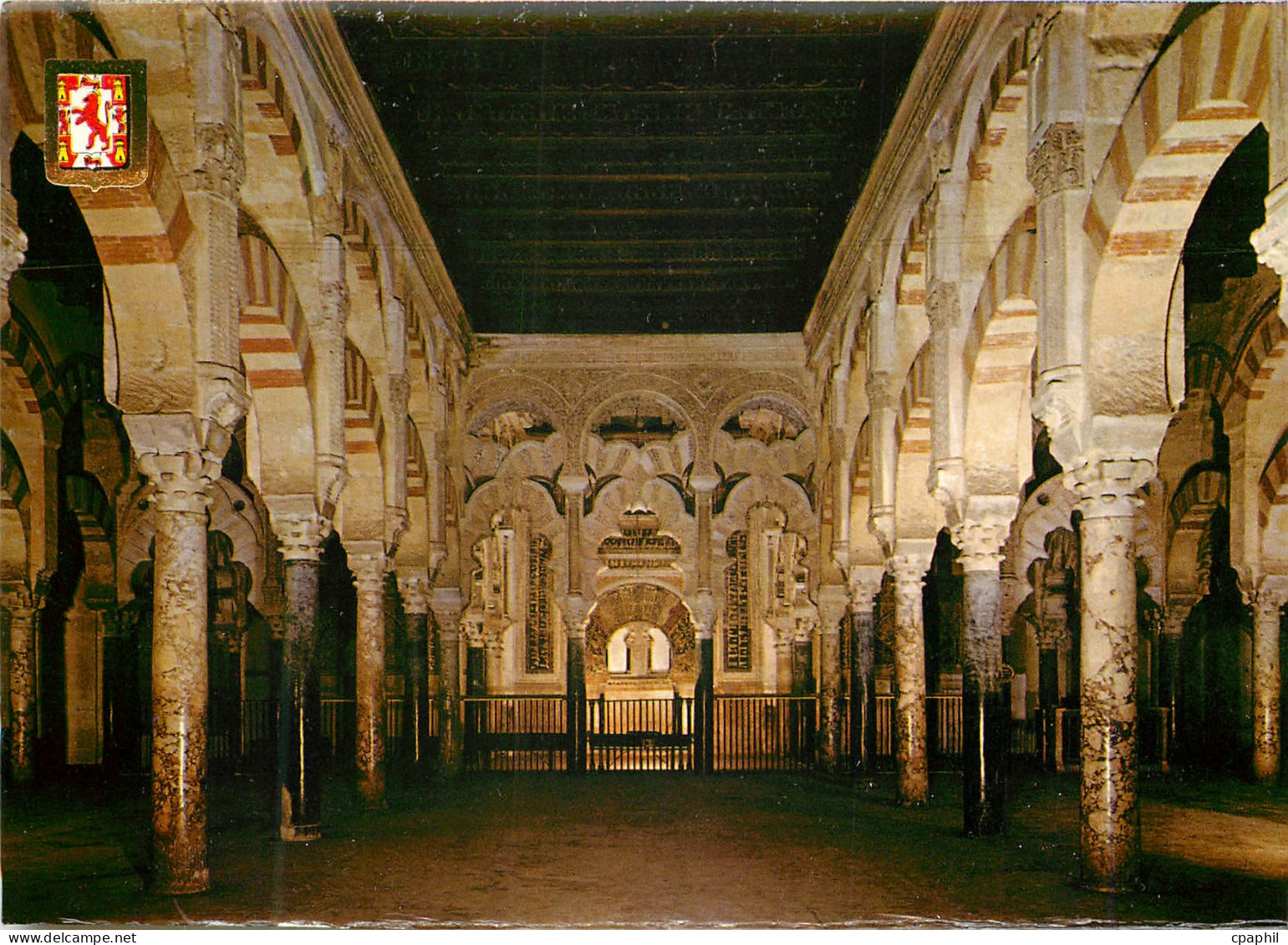 CPM Cordoba La Mezquita Labyrinte de Colonnes et la Mihrad