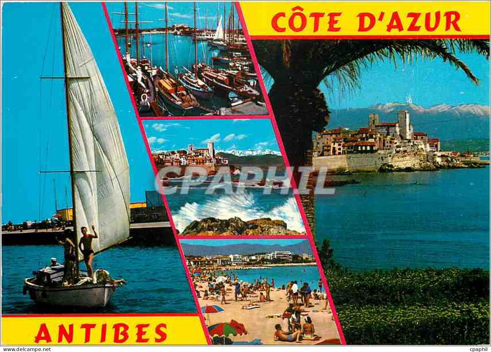 CPM cote d'Azur Antibes