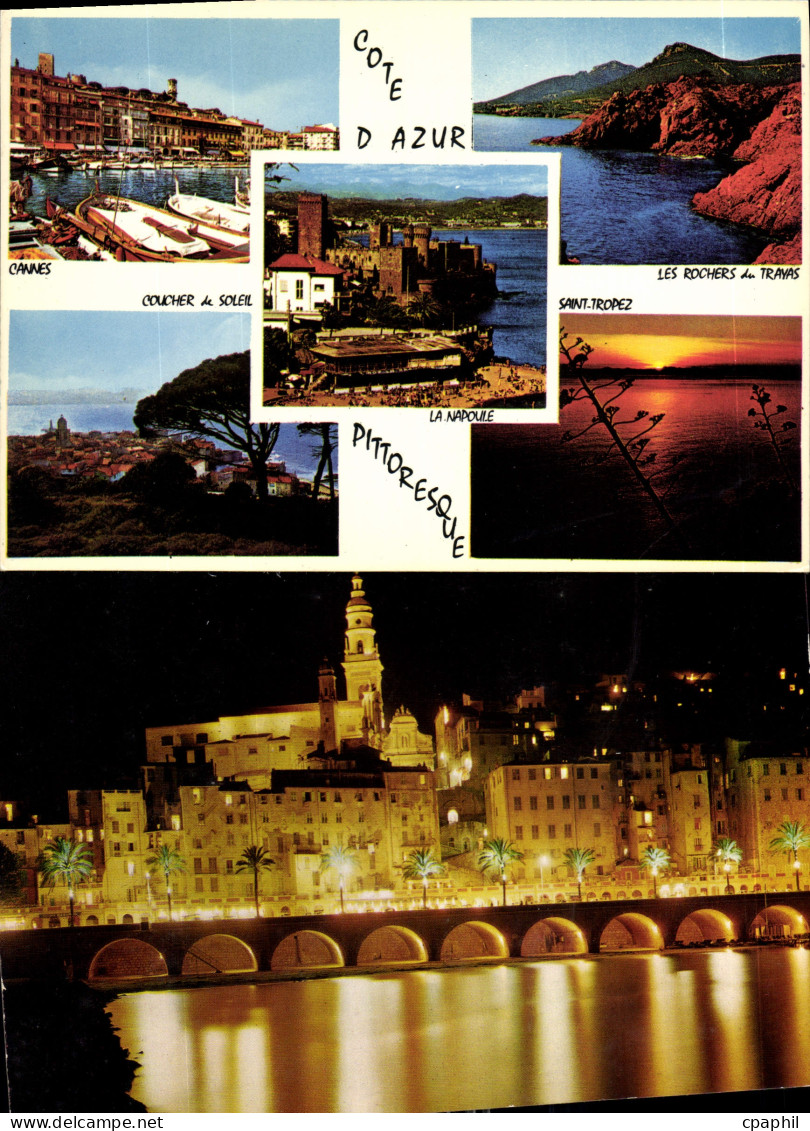 CPM Cote d'Azur Souvenir de la Cote d'Azur