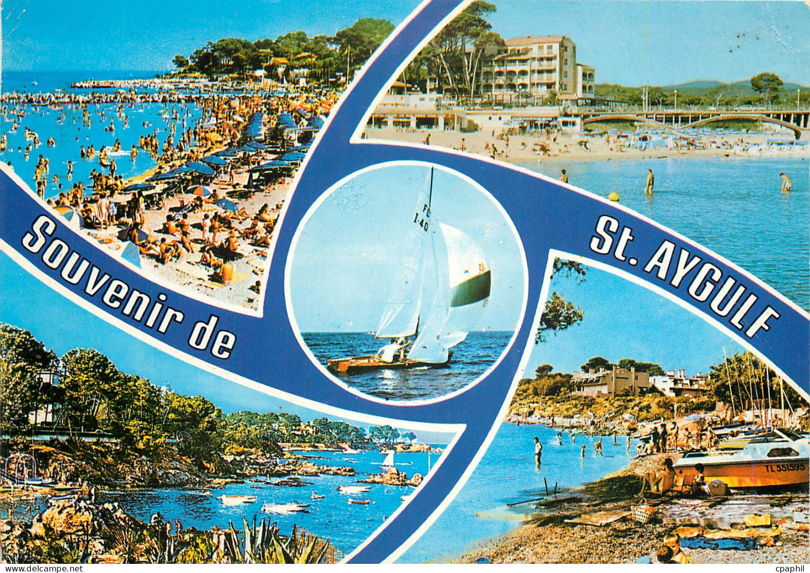 CPM Cote Varoise Souvenir de Saint Aygulf